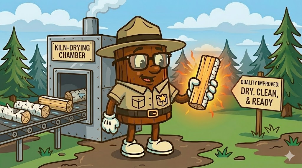 kiln dried birch firewood