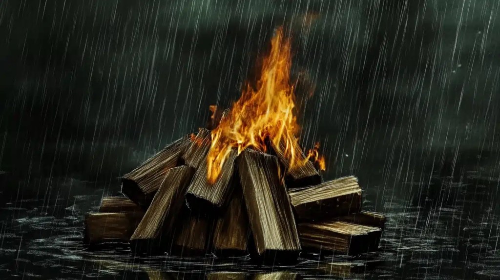 How Wet Firewood Affects Burning Quality