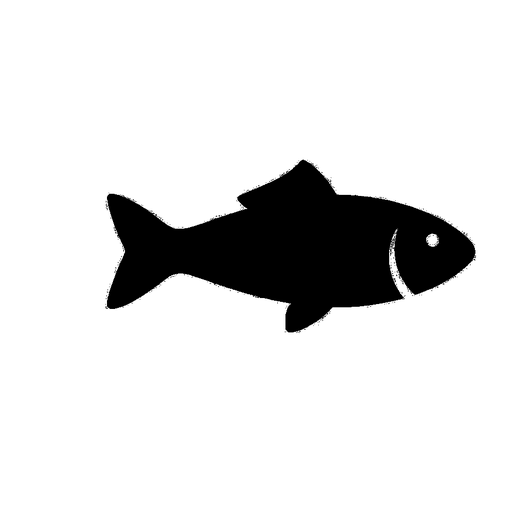 Fish silhouette icon for cooking wood pairing chart