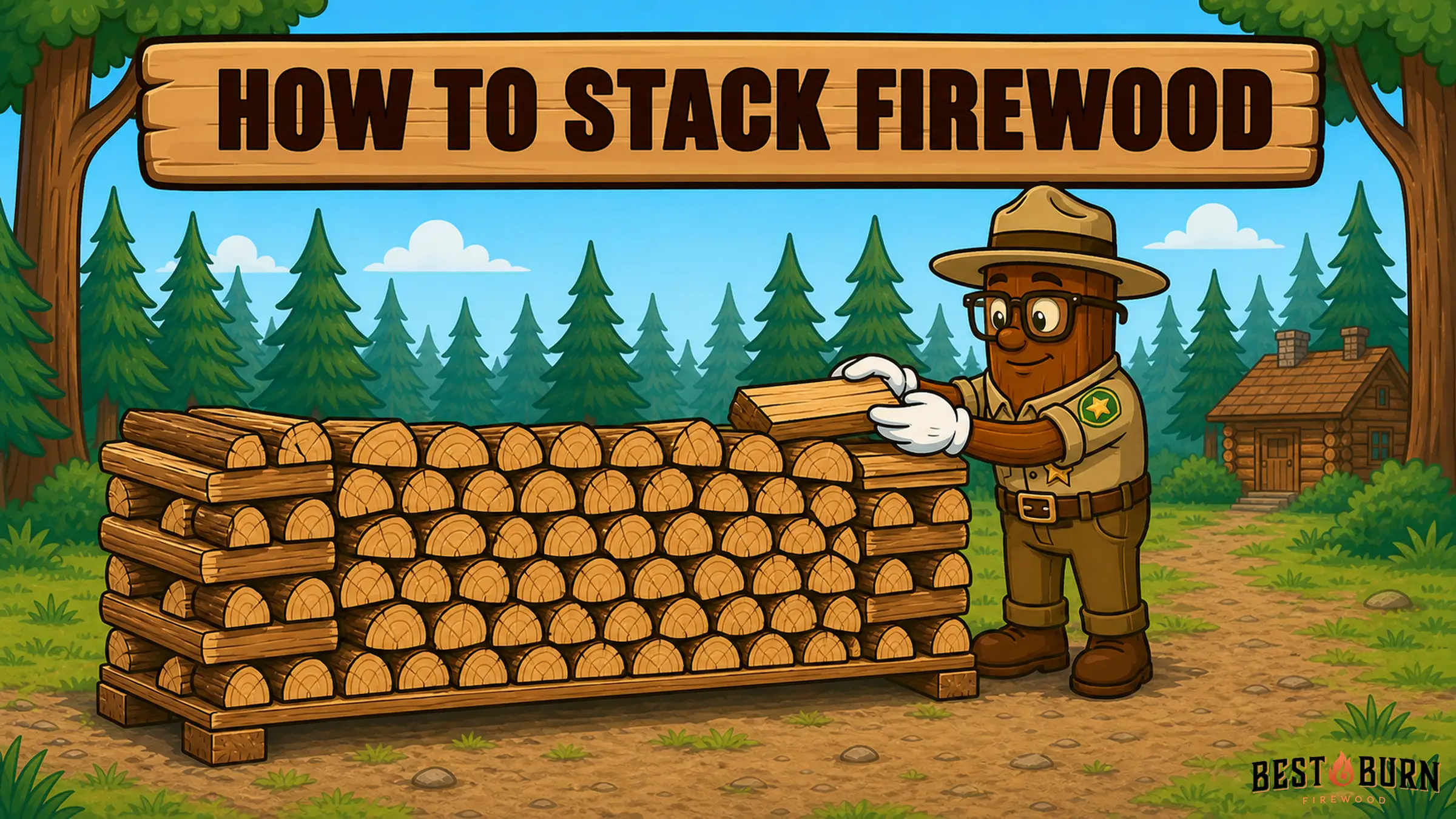 How to Stack Firewood: Patterns That Stay Dry and Never Topple