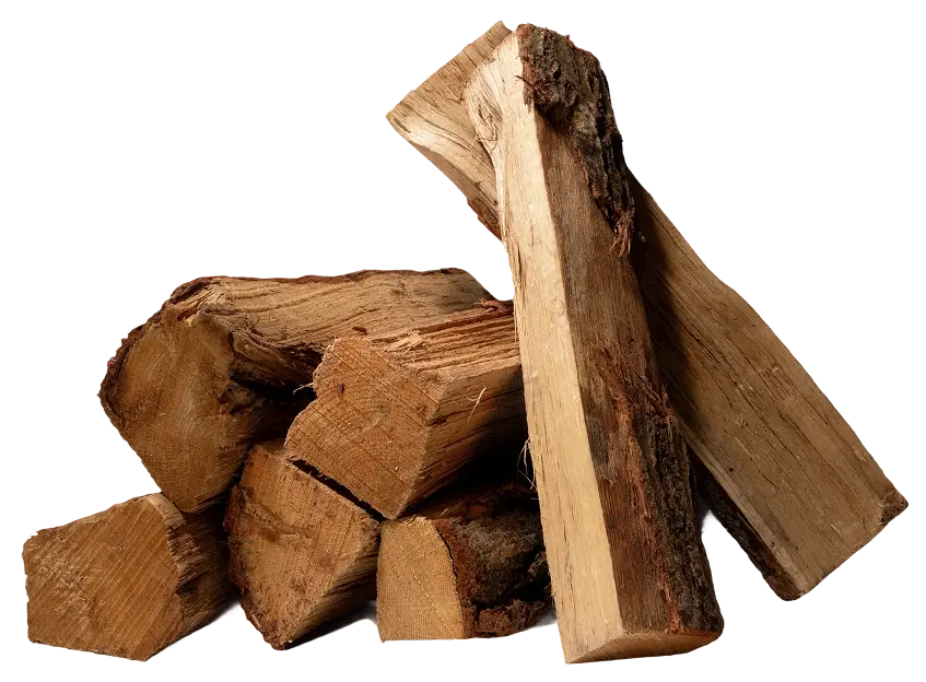 Kiln-dried oak firewood by the cord, dense red and white oak splits dried to 15% moisture in Wisconsin